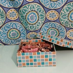 Jewelry Jar/Box - Silver Gold All Wearable 3lbs